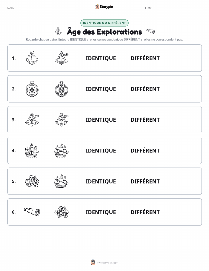 Identique ou Différent