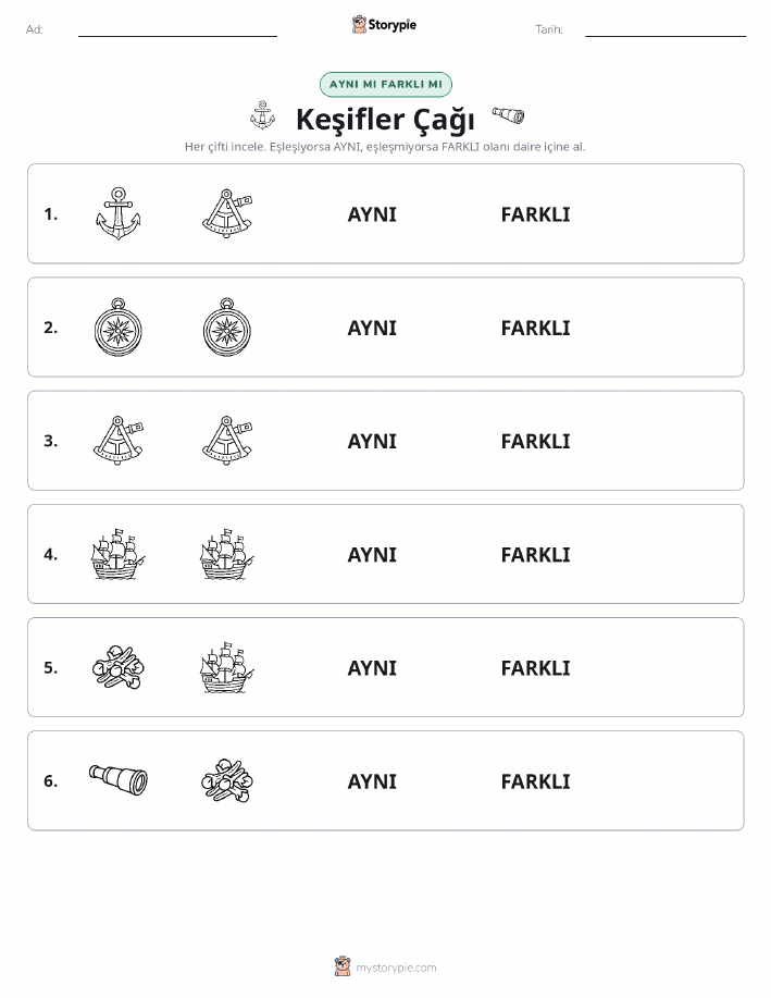 Aynı mı Farklı mı