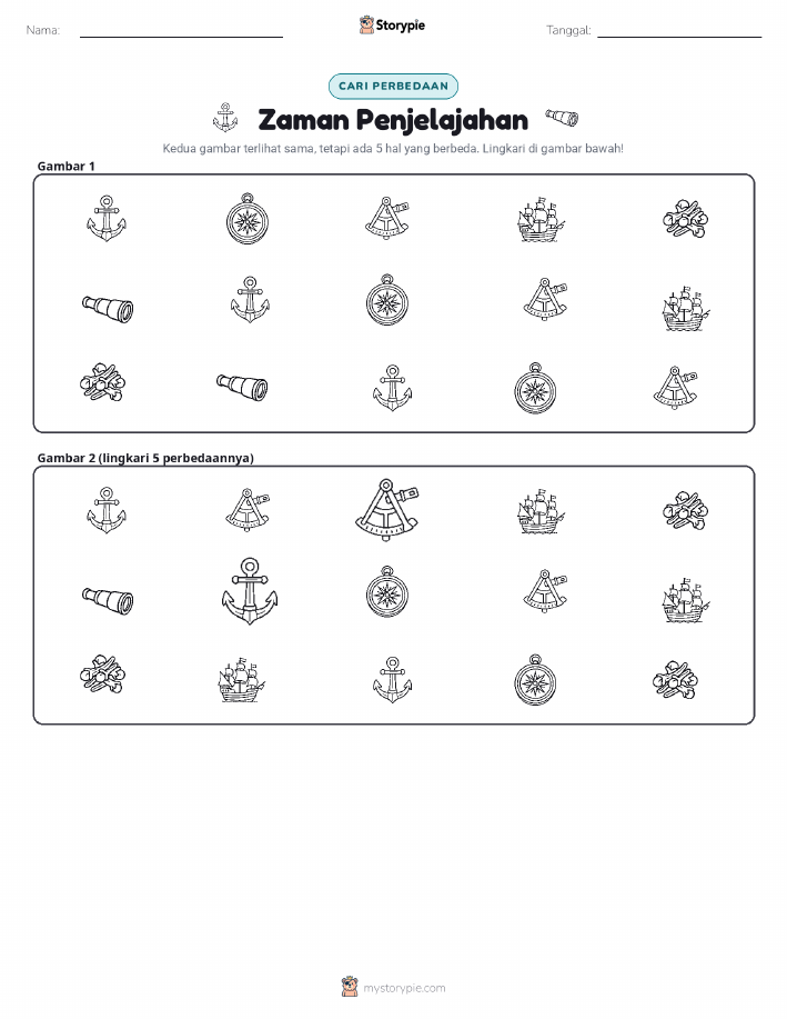 Temukan Perbedaannya
