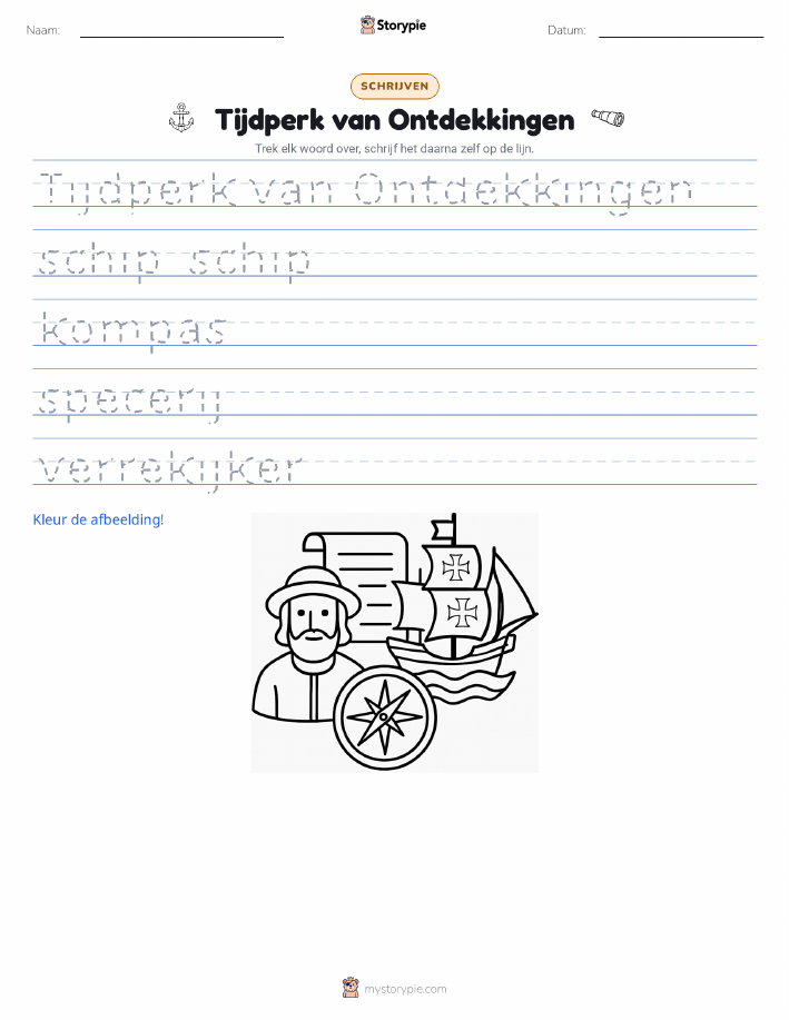 Schrijf Oefening