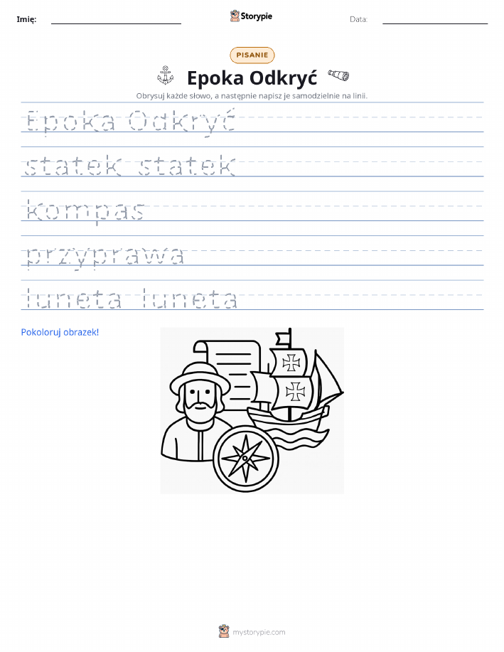 Ćwiczenie Pisania