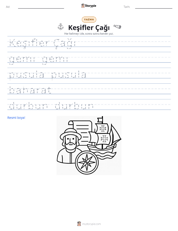 Yazma Pratiği
