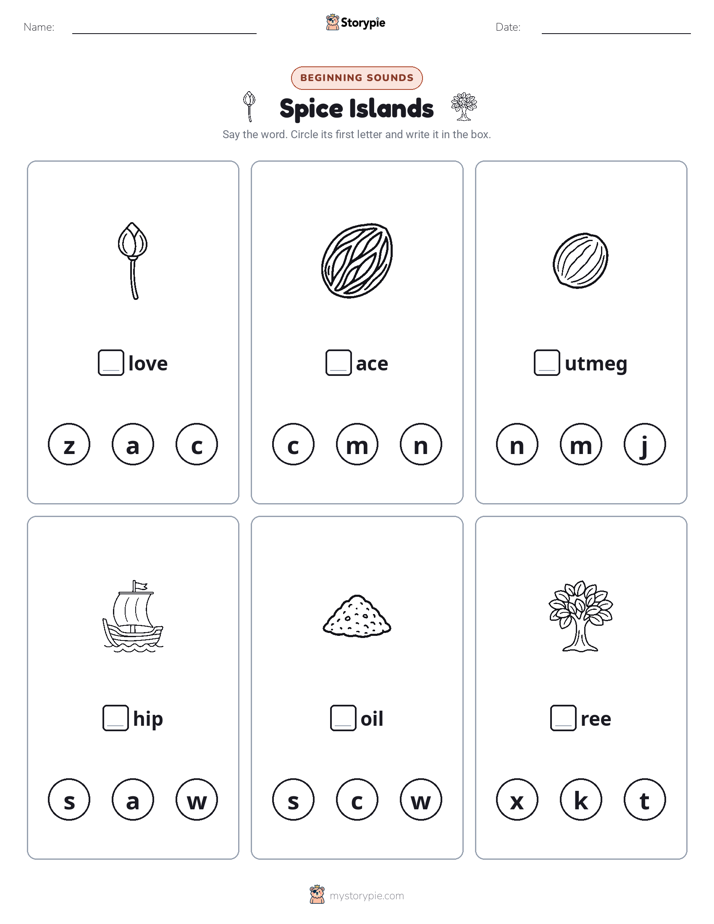 Beginning Sounds