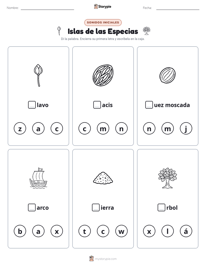 Sonidos Iniciales