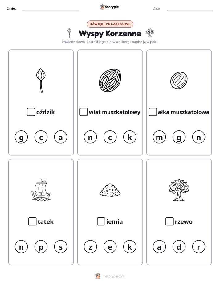 Dźwięki początkowe