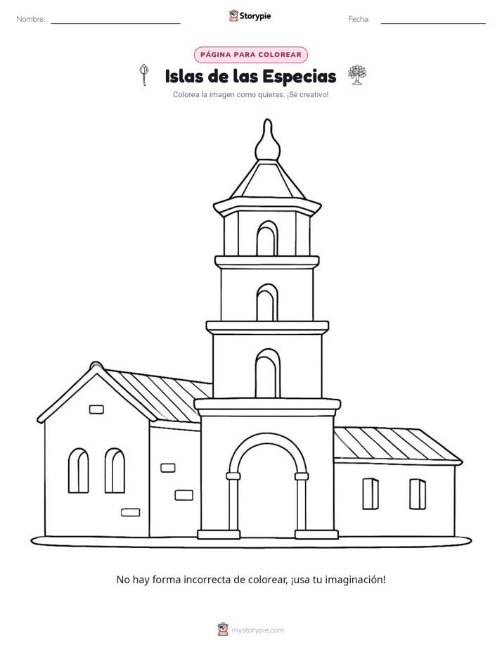 Página para Colorear