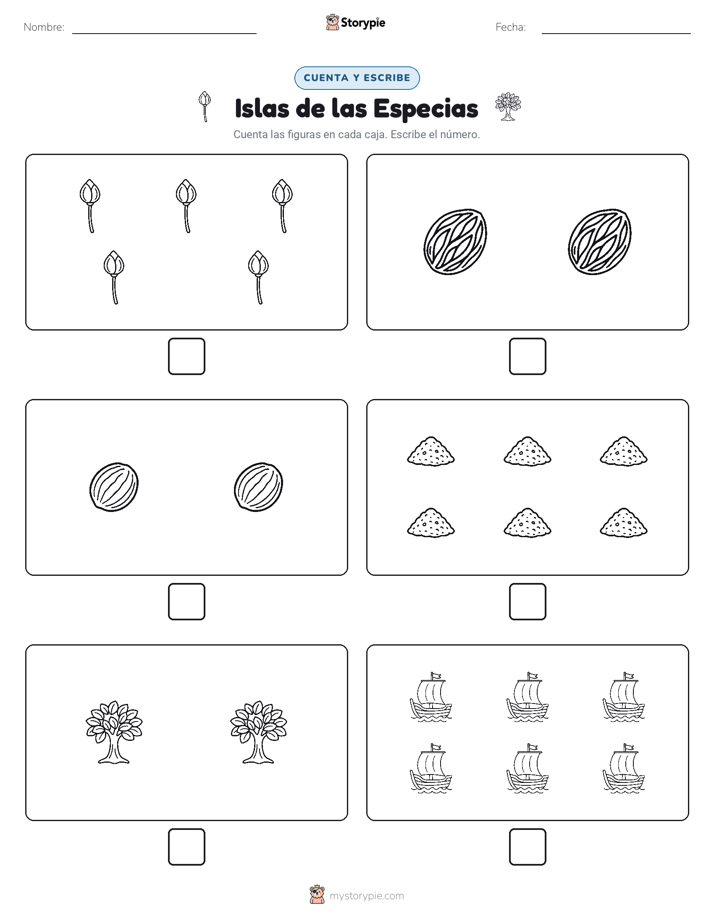 Cuenta y Escribe