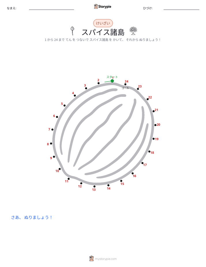 点つなぎ