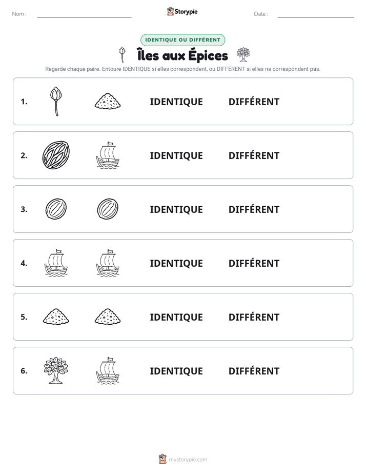 Identique ou Différent