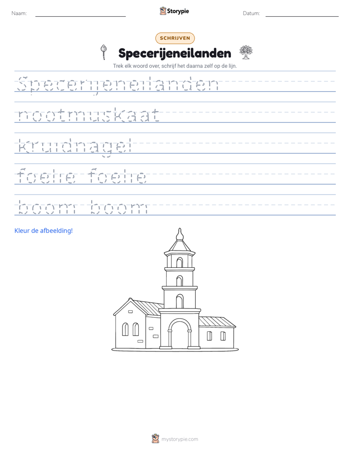 Schrijf Oefening