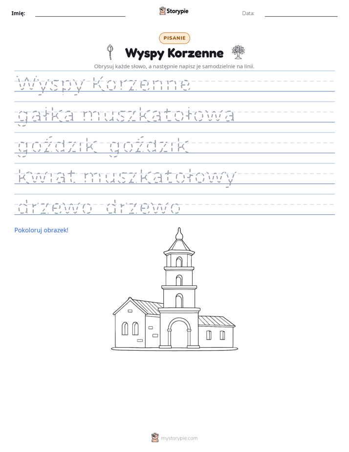 Ćwiczenie Pisania