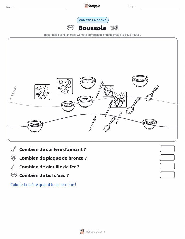 Scène de Comptage