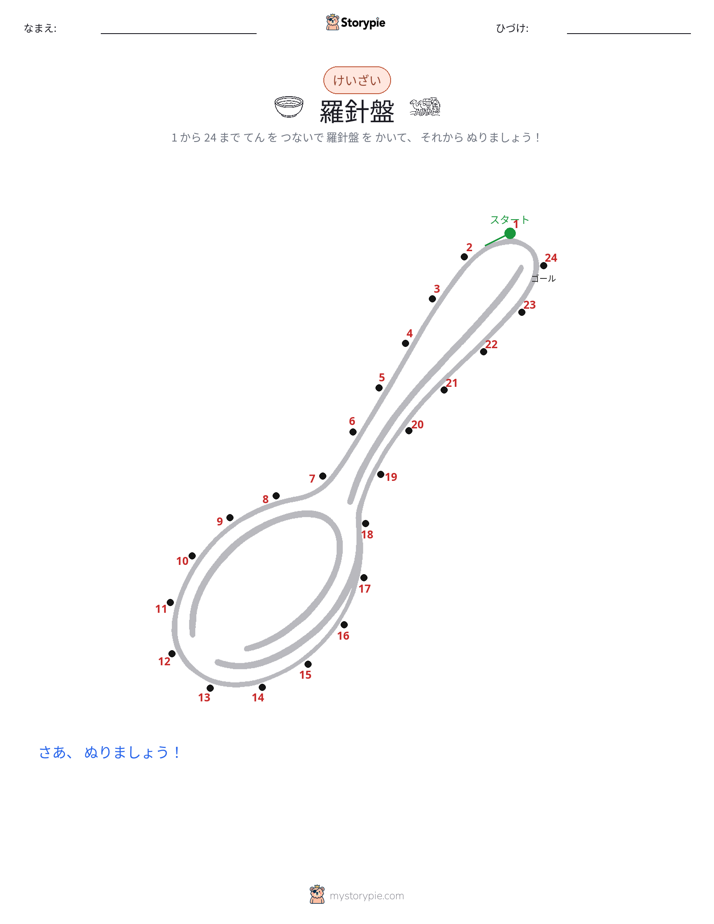 点つなぎ