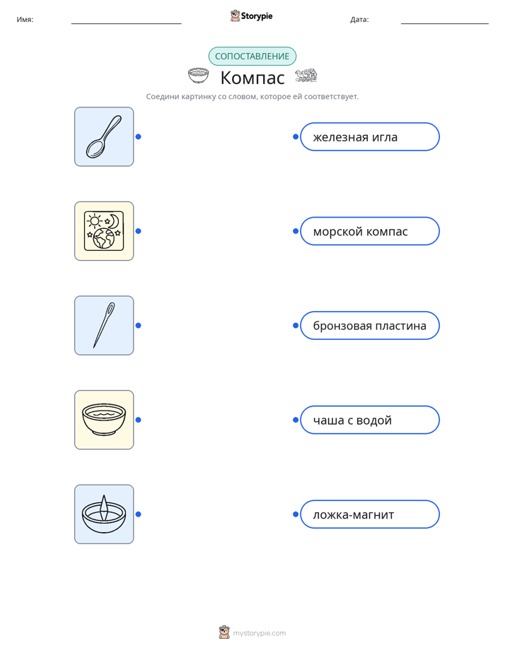 Сопоставление картинок