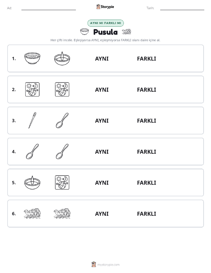 Aynı mı Farklı mı