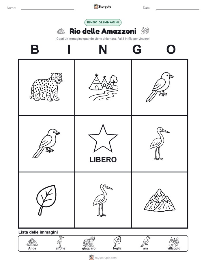 Bingo delle Immagini