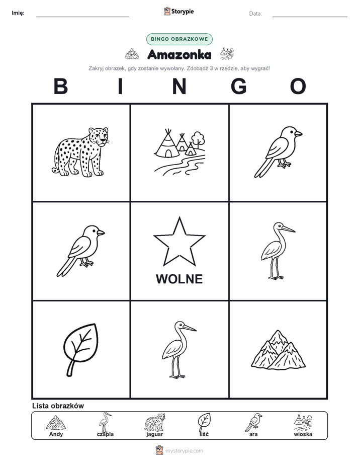 Bingo obrazkowe