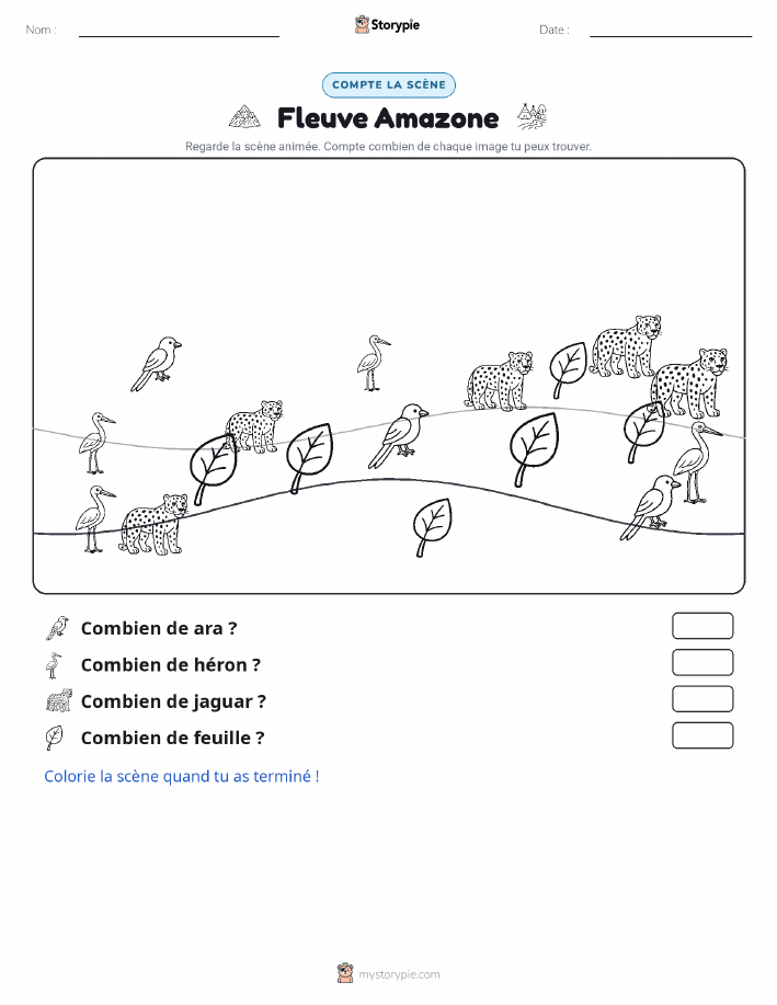 Scène de Comptage