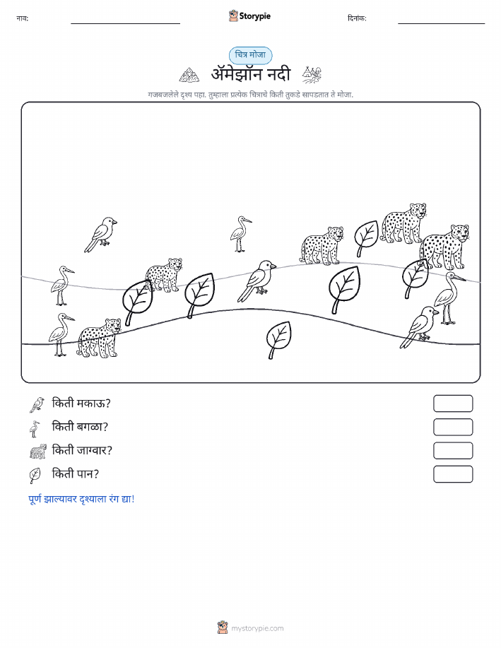 गणना दृश्य