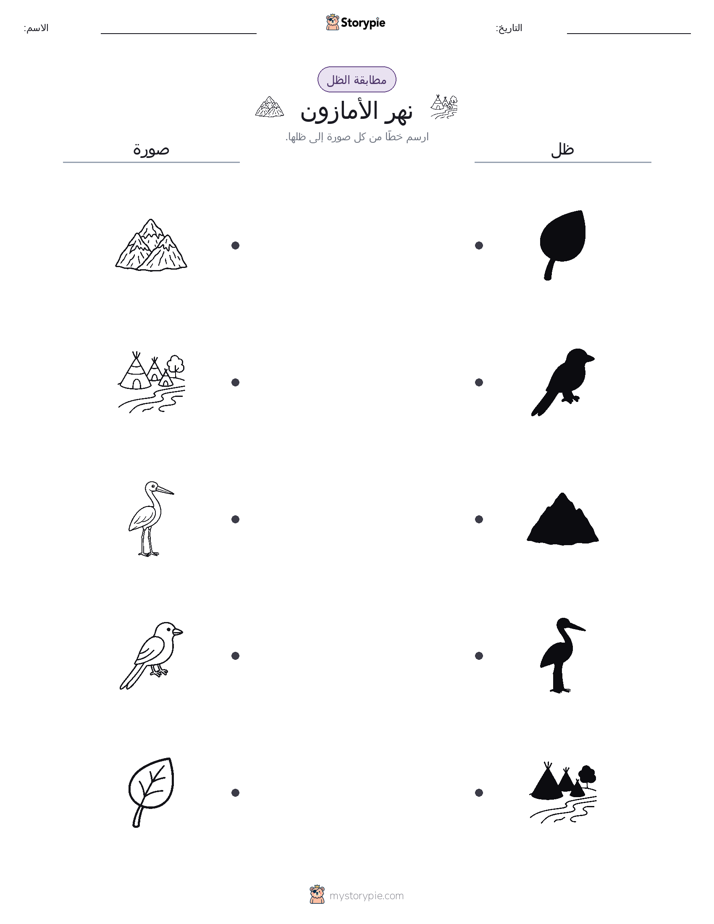 مطابقة الظل