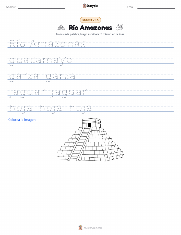 Práctica de Escritura