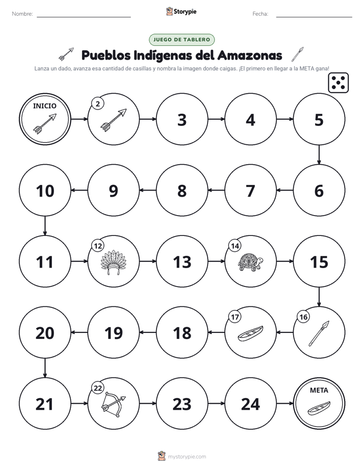 Juego de Rueda y Avanza