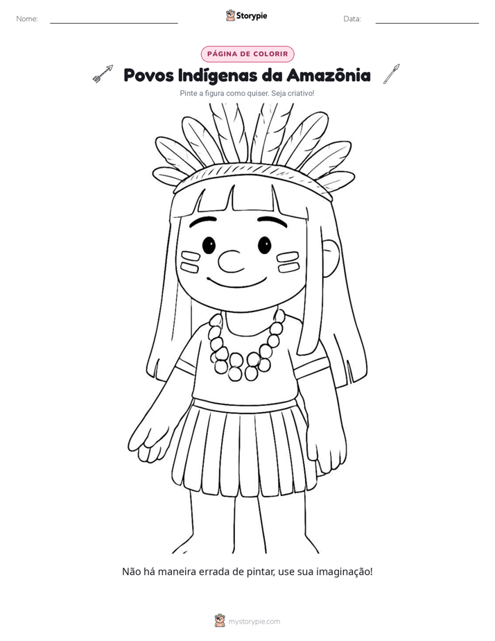 Página para colorir
