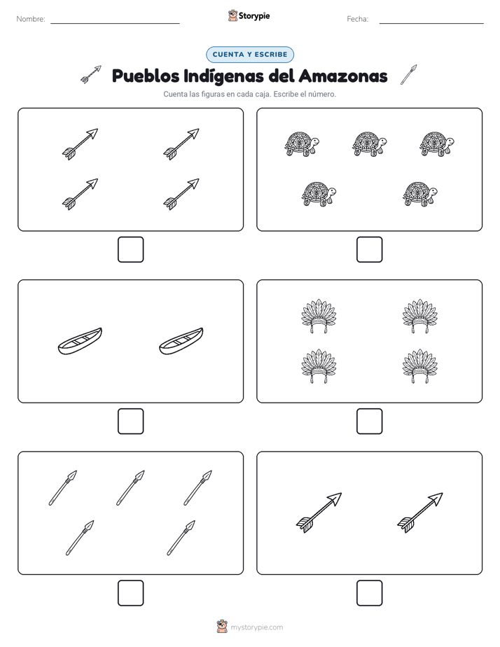Cuenta y Escribe