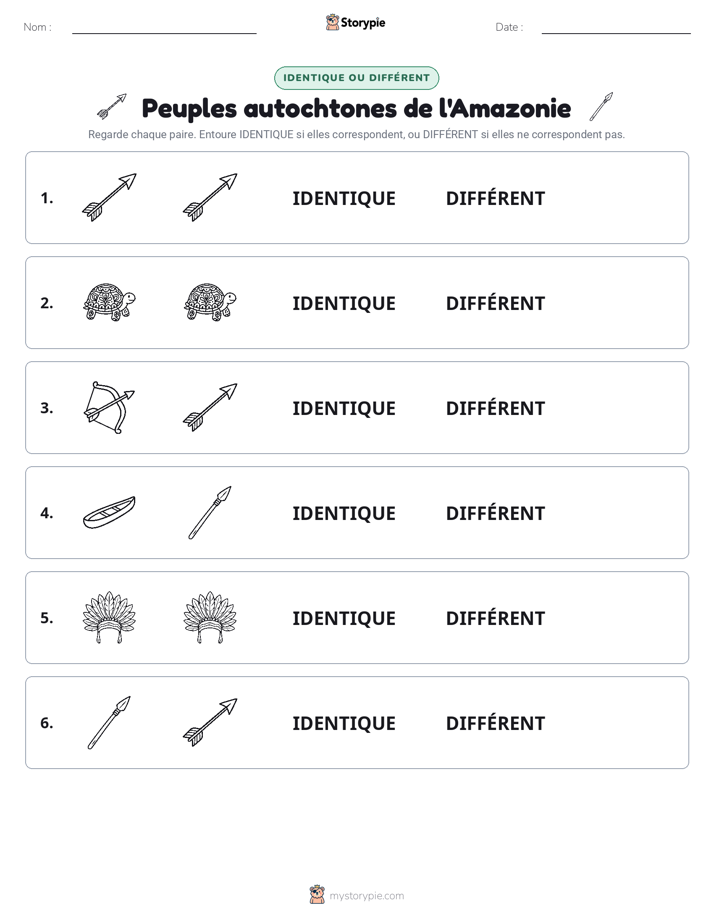 Identique ou Différent