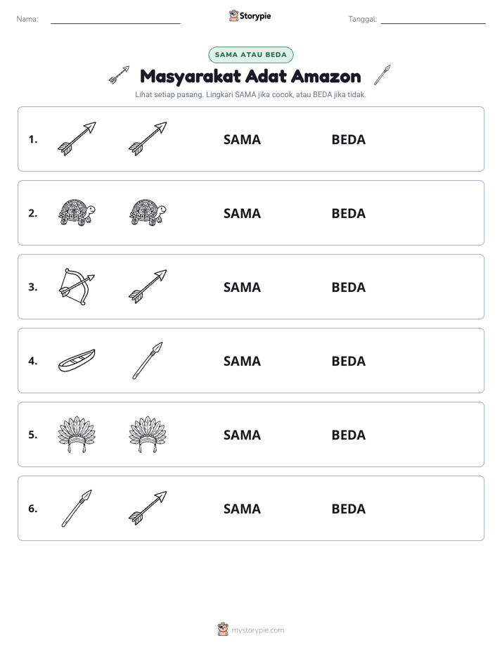 Sama atau Berbeda