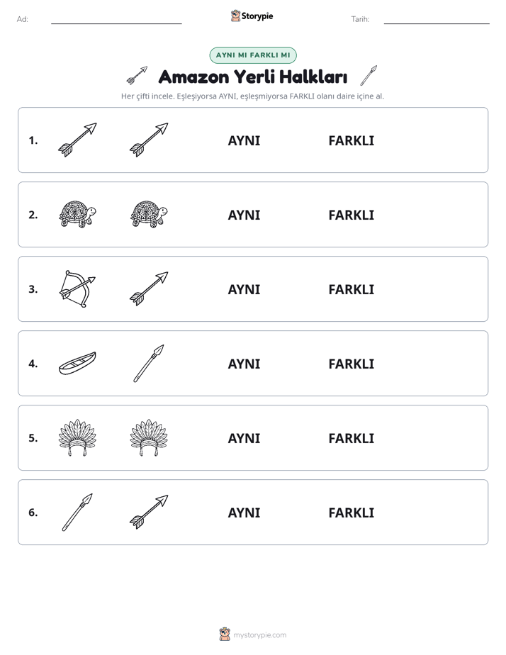 Aynı mı Farklı mı