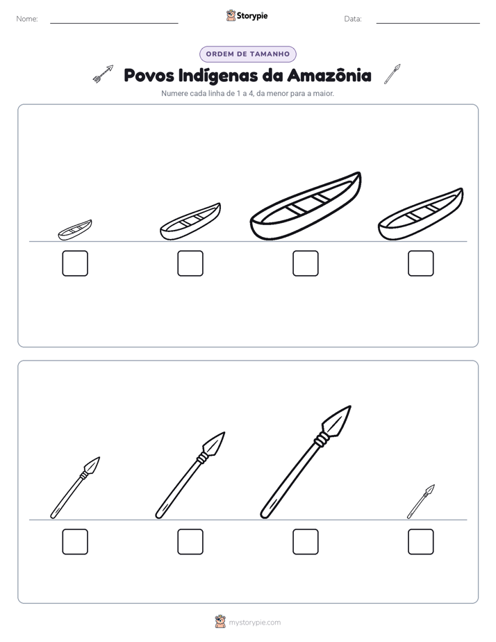 Ordem de Tamanho
