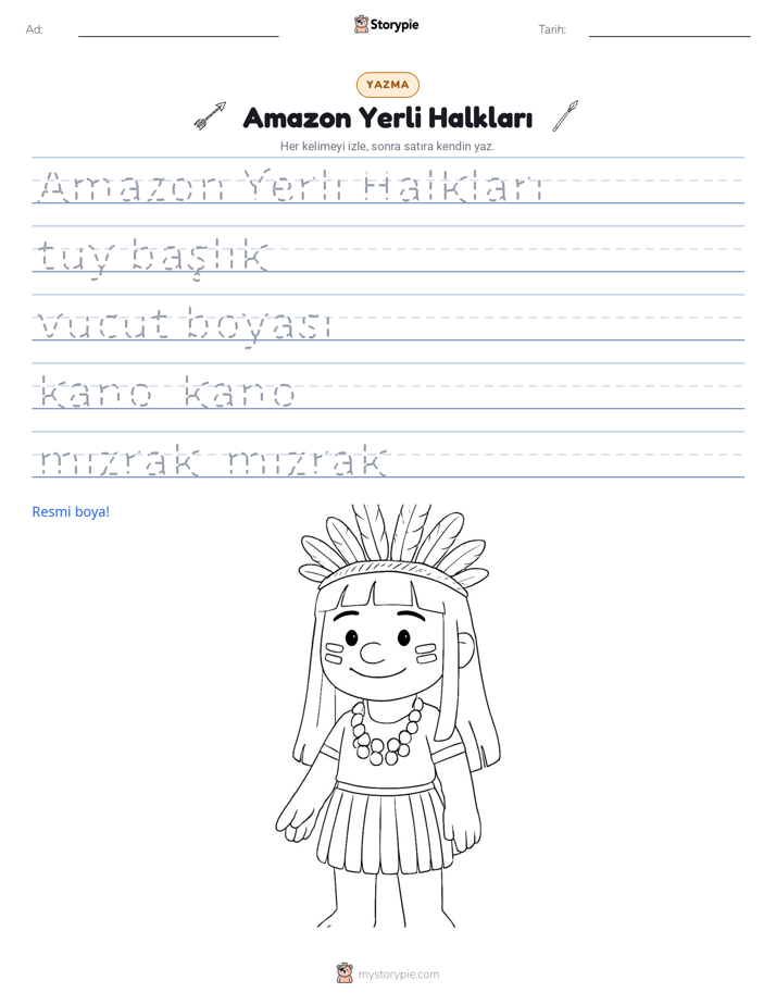 Yazma Pratiği