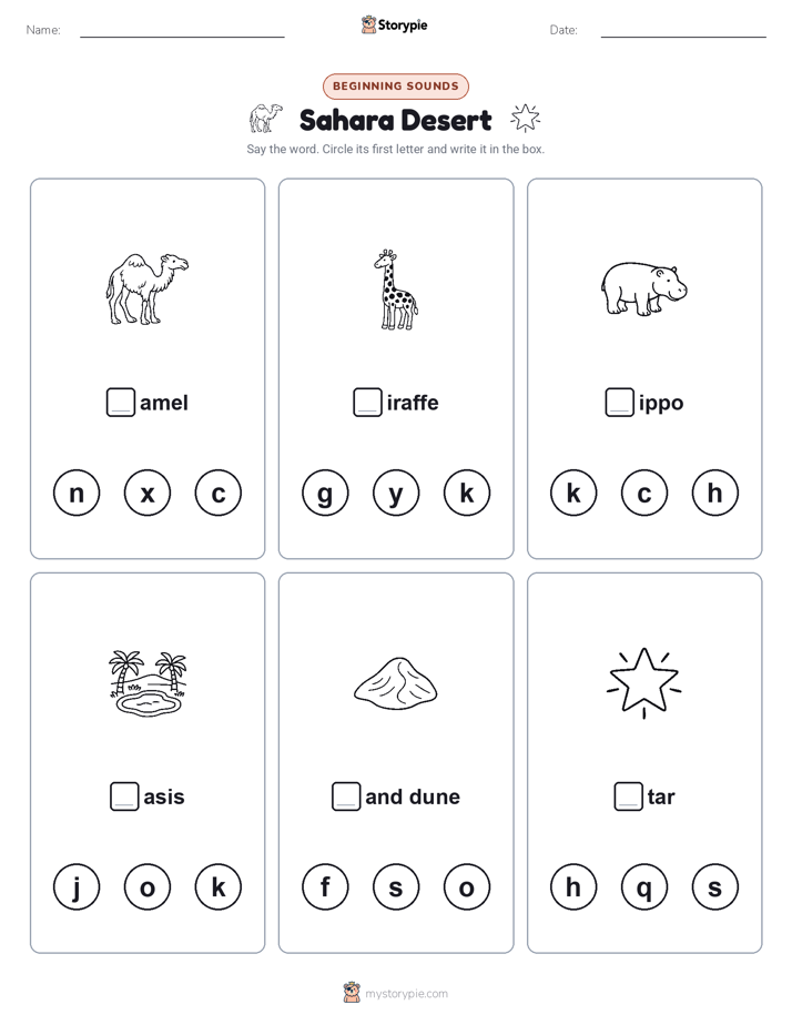 Beginning Sounds