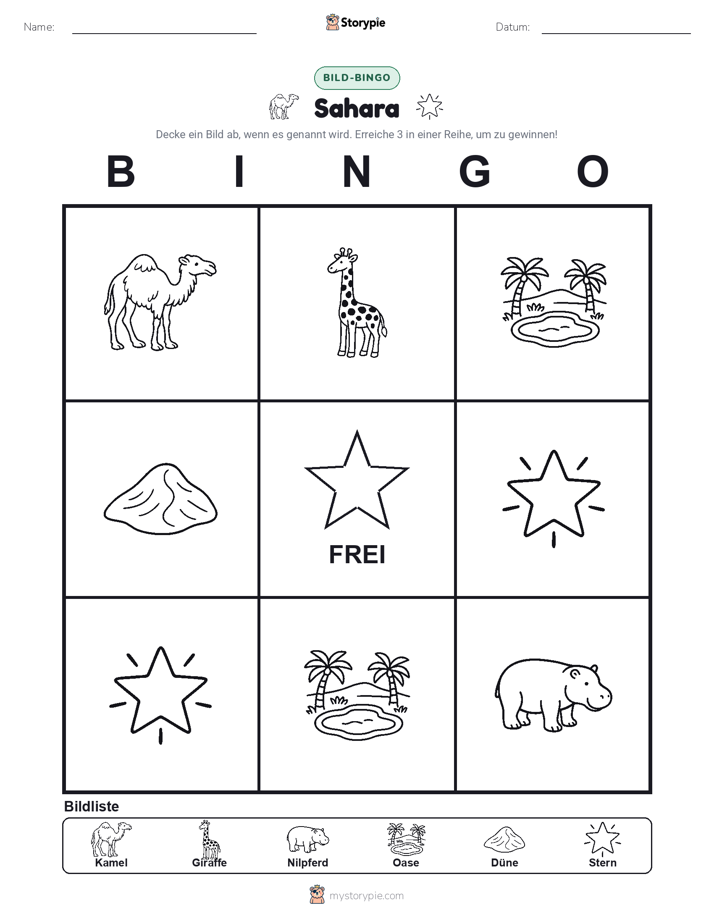 Bild-Bingo