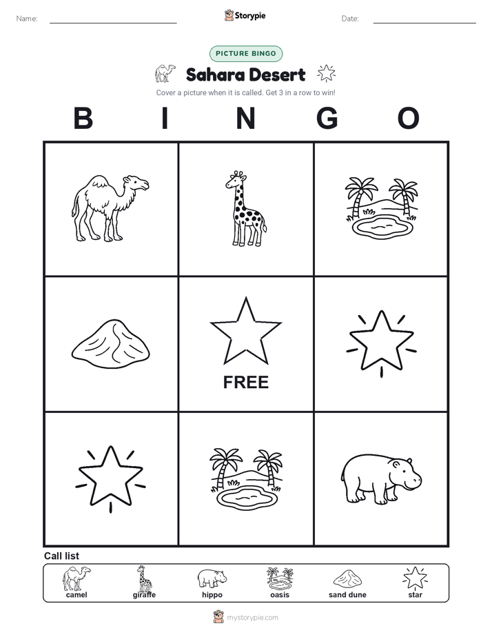Picture Bingo