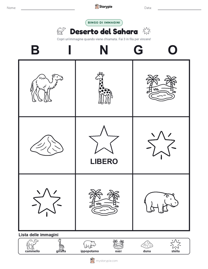 Bingo delle Immagini