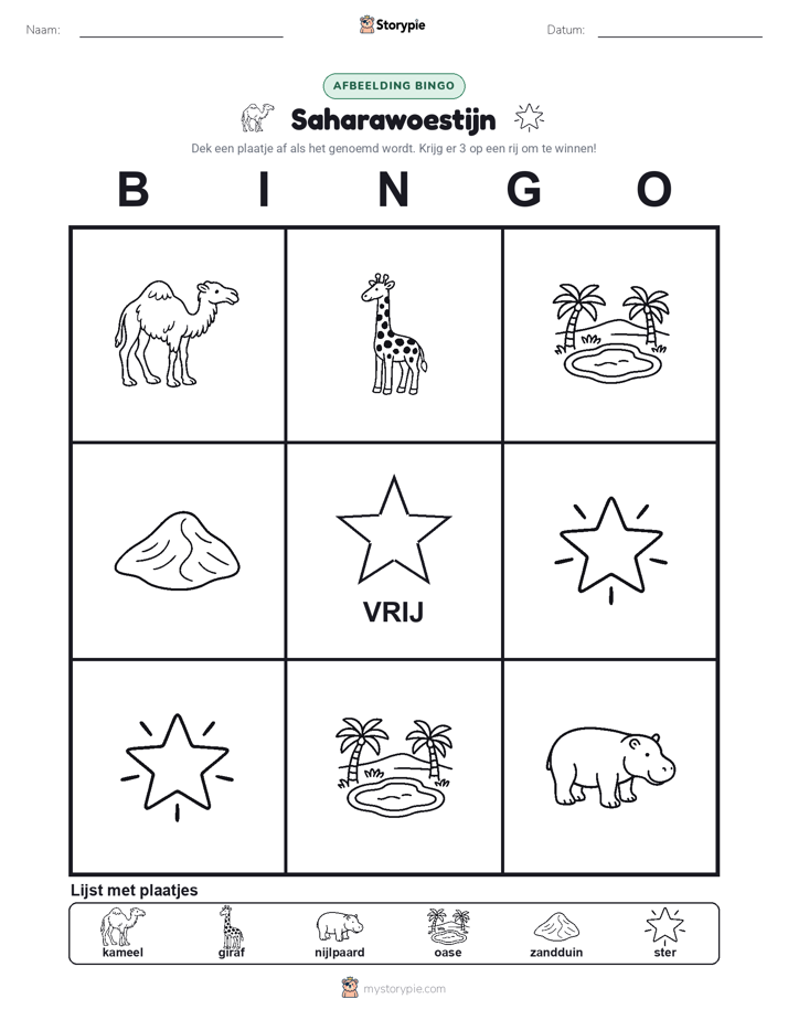 Afbeelding Bingo