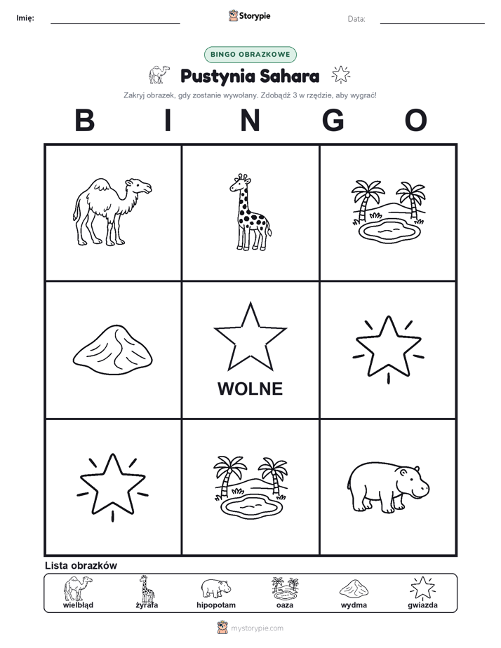 Bingo obrazkowe