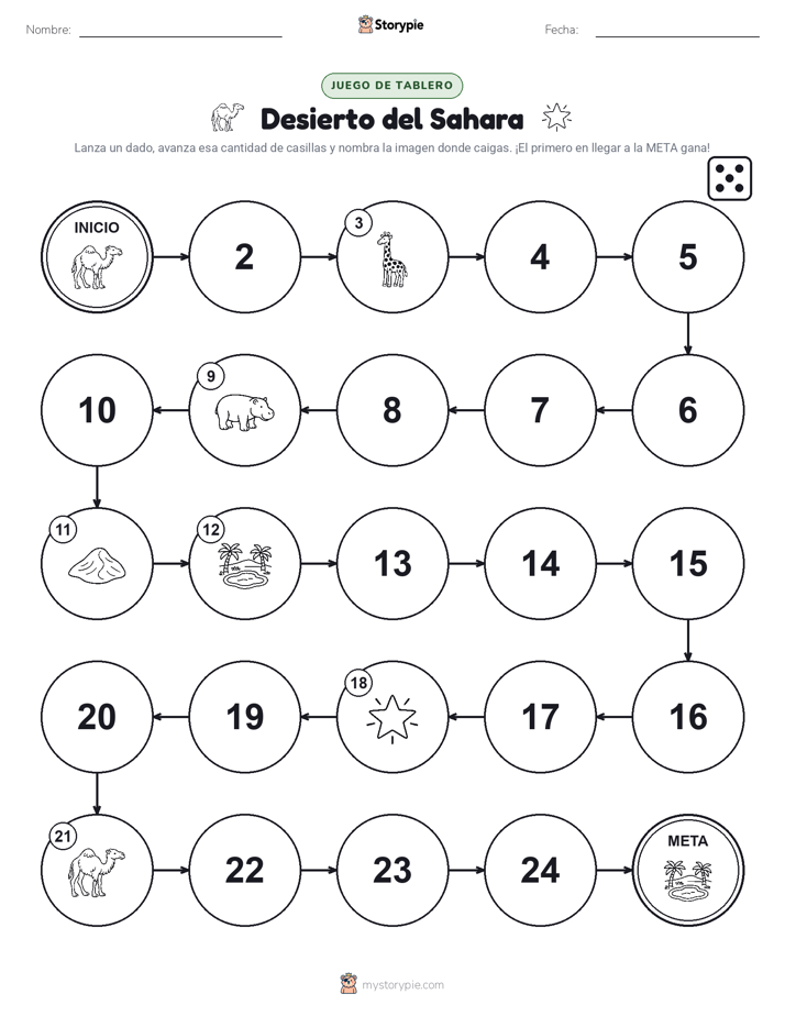 Juego de Rueda y Avanza