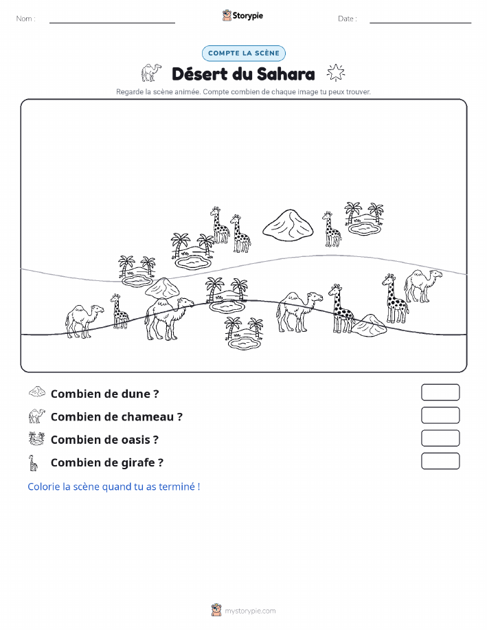 Scène de Comptage