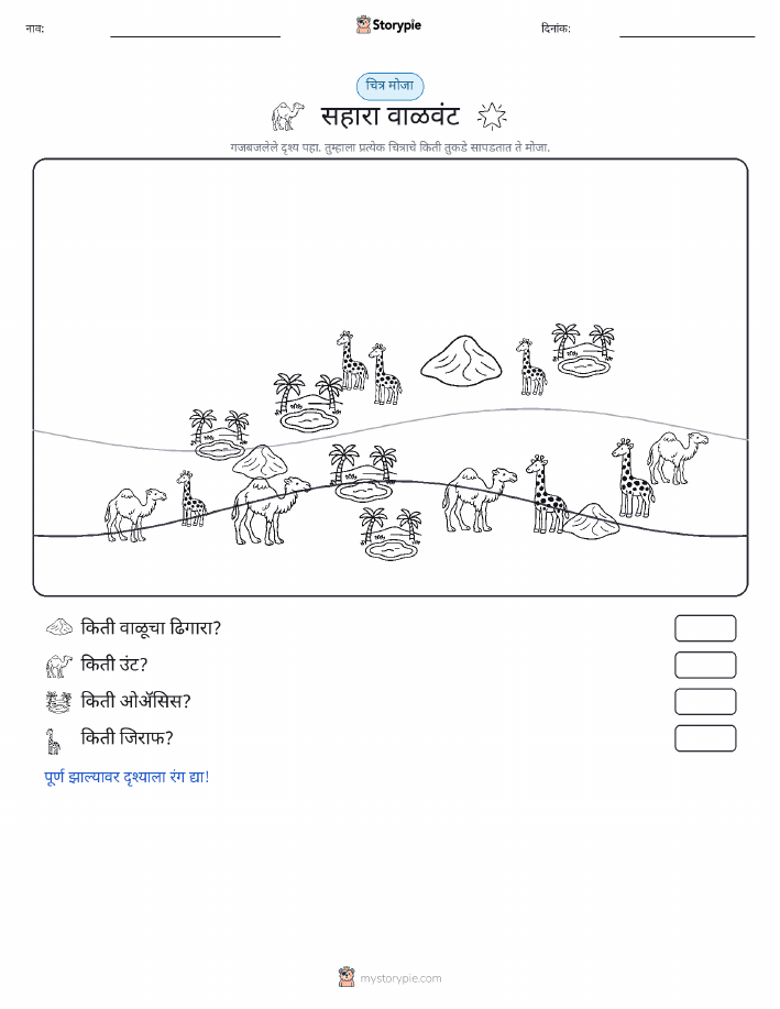 गणना दृश्य