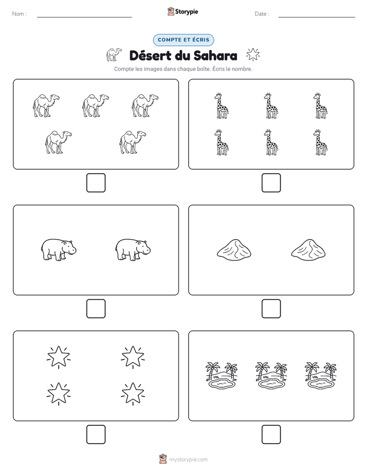 Compter & Écrire