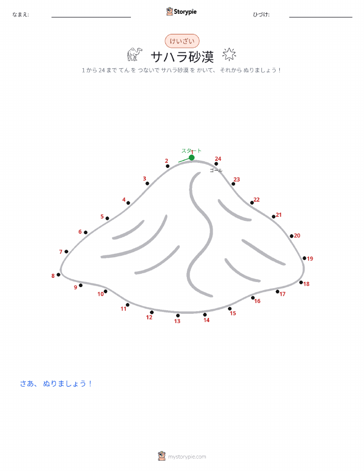 点つなぎ