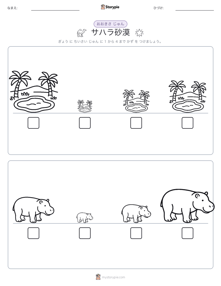 サイズ順