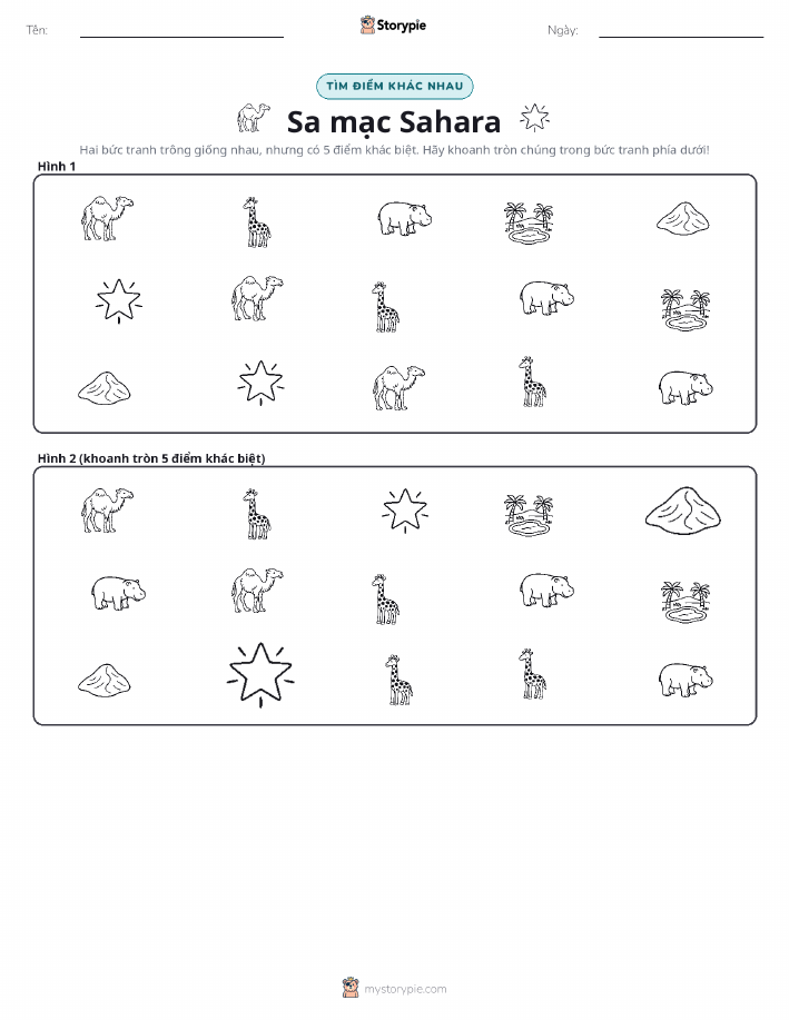 Tìm Sự Khác Biệt
