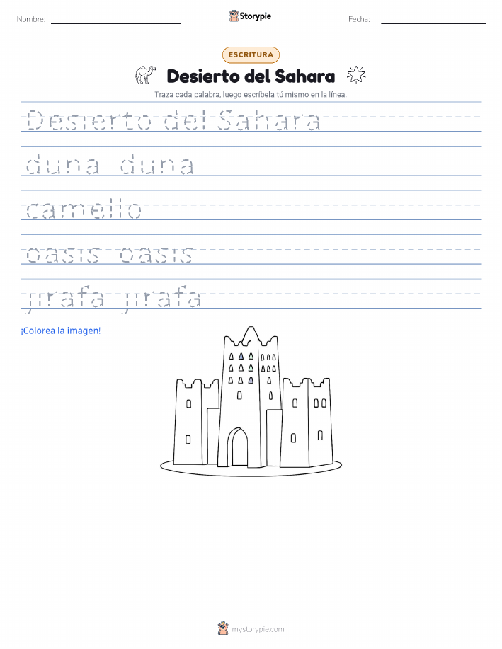 Práctica de Escritura
