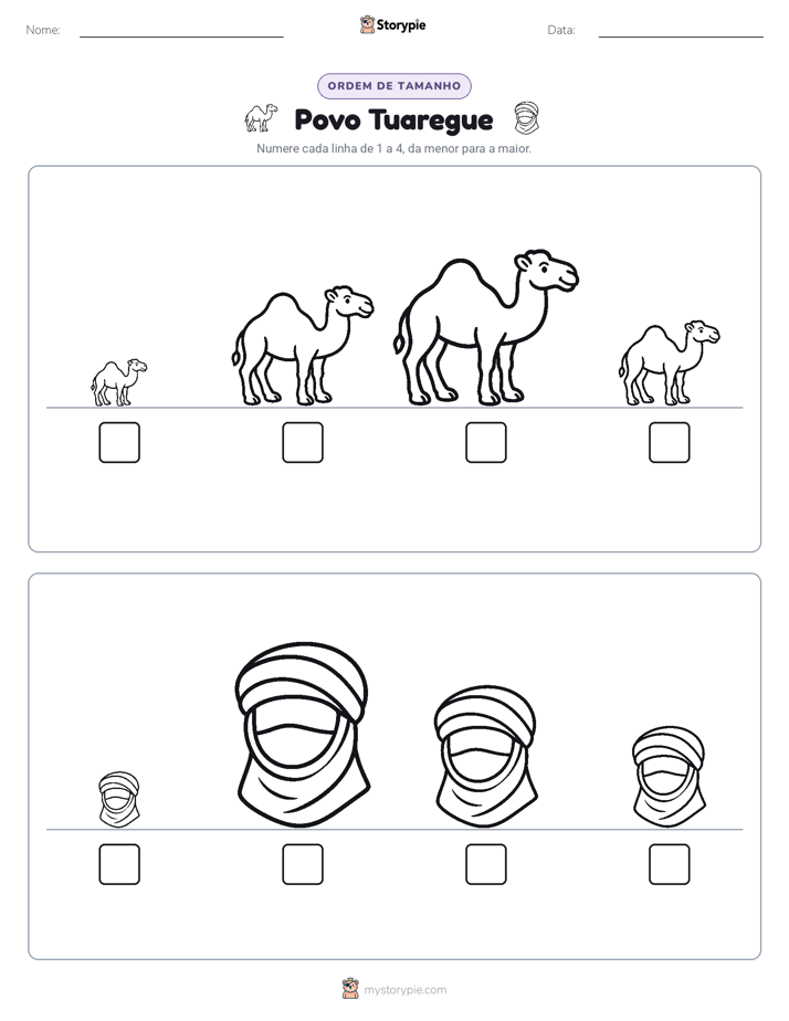 Ordem de Tamanho