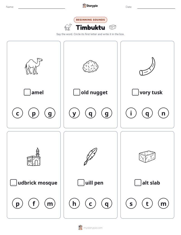 Beginning Sounds