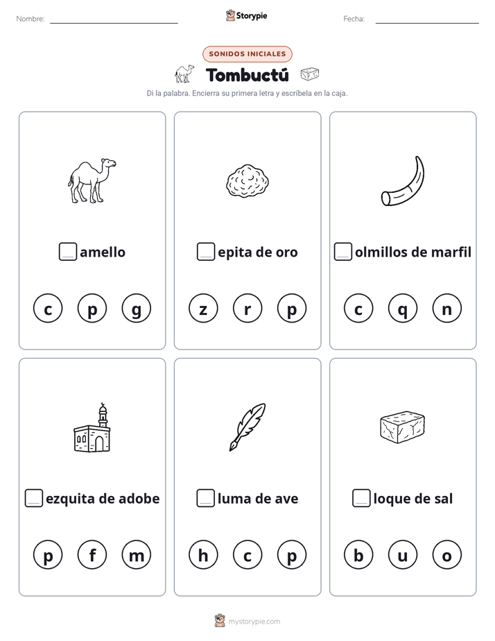 Sonidos Iniciales